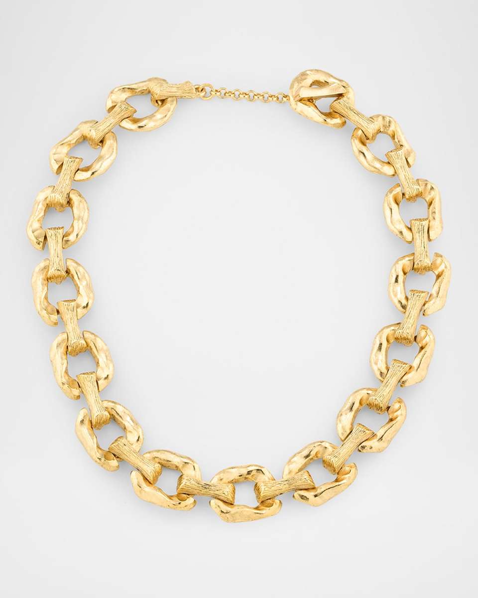 Oversized Chain-Link Necklace